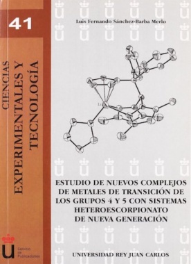 Estudio de nuevos complejos de metales de transición de los grupos 4 y 5 con sistemas heteroescorpionato de nueva generación