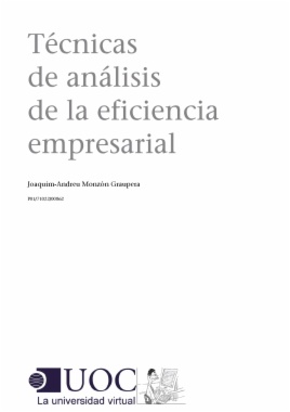 Técnicas de análisis de la eficiencia empresarial