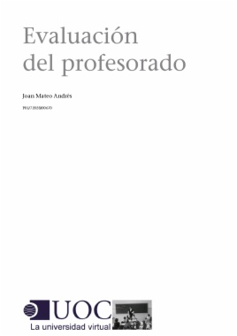 Evaluación del profesorado