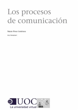 Los procesos de comunicación