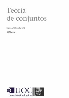 Teoría de conjuntos