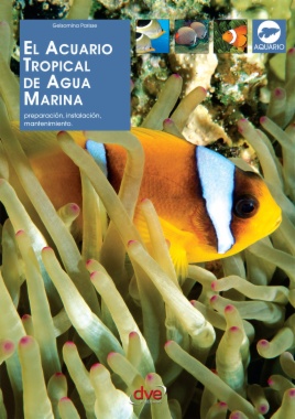 El acuario tropical de agua marina