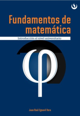 Fundamentos de matemática