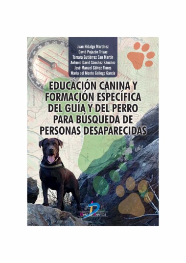 Educación canina y formación específica del guía y del perro para búsqueda de personas desaparecidas