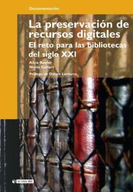 La preservación de recursos digitales